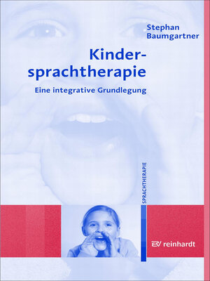 cover image of Kindersprachtherapie
